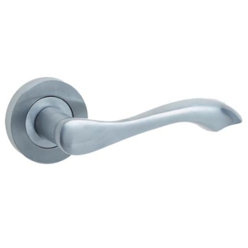 GAMMA SCROLL LEVER HANDLE ON ROUND ROSE